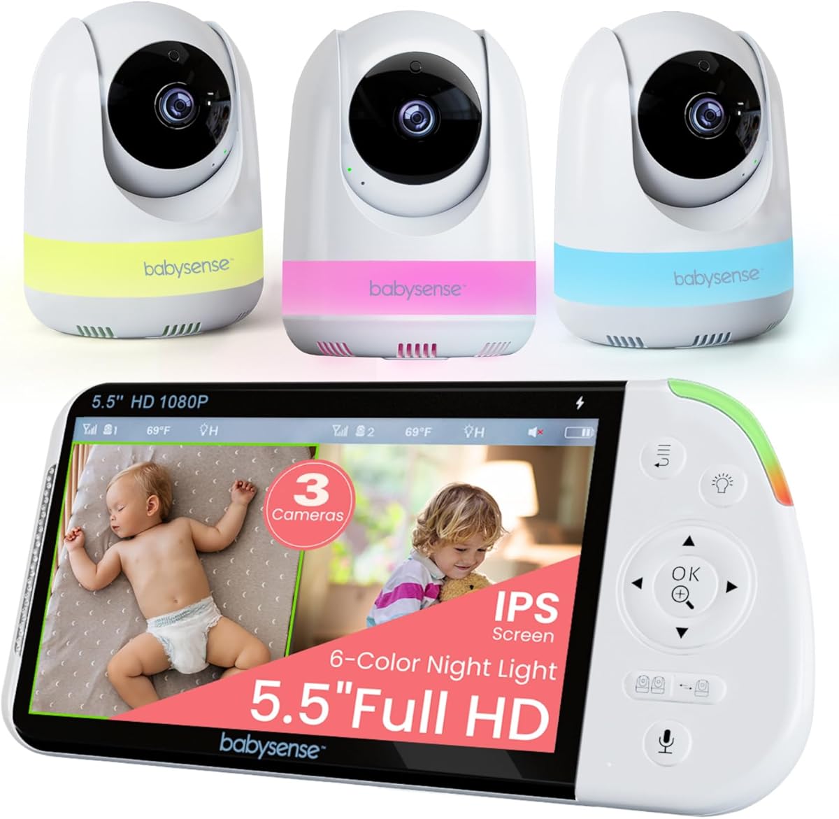 Babysense MaxView Baby Monitor