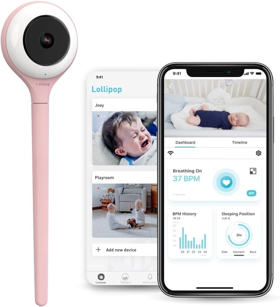 Lollipop Smart Baby Camera Baby Monitor