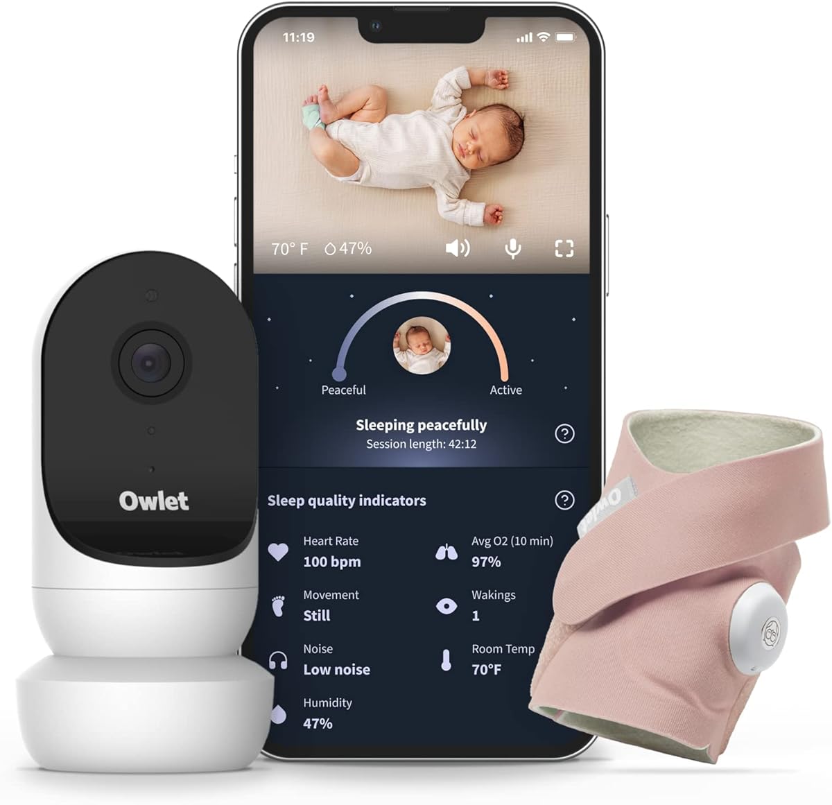 Owlet Dream Duo 2 Baby Monitor
